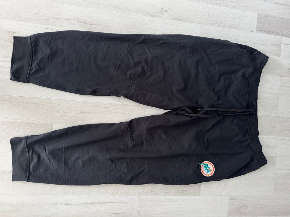 Lululemon Miami Dolphins NFL Men's Black Jogger Sweatpants Size 3XL/3TG